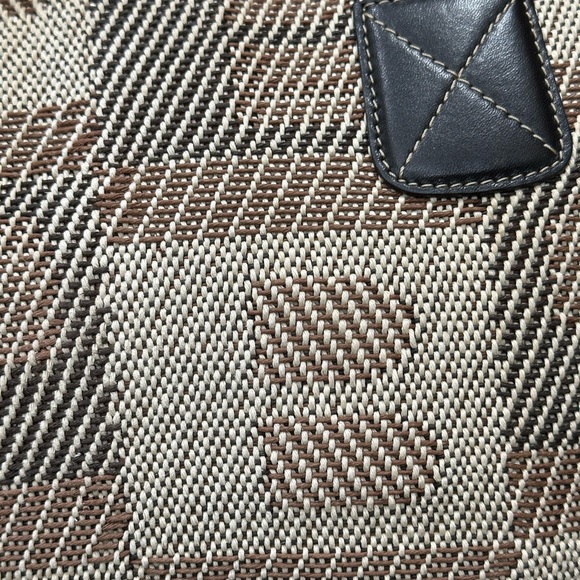 Bally Beige Vintage Woven Canvas Monogram Tote Bag - Made in Italy - Picture 3 of 10